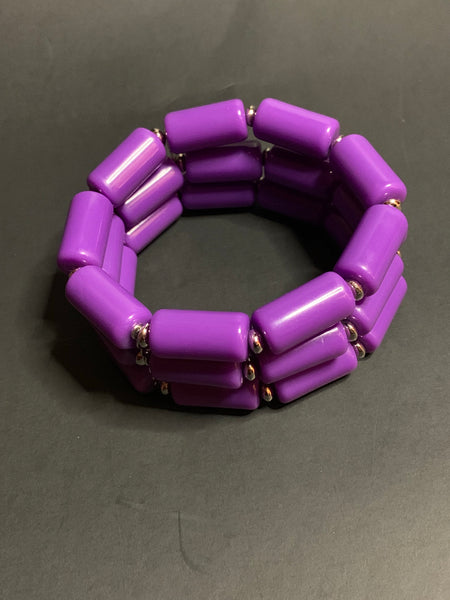 Colored  beaded necklaces